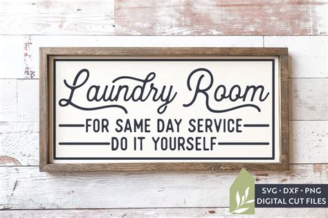 Funny Laundry Room SVG Files | Wood Sign SVG - So Fontsy