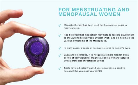 Amazon.com: LadyCare Plus - Discreet Device for Menopause | Period Magnets | Magnetic Pain ...