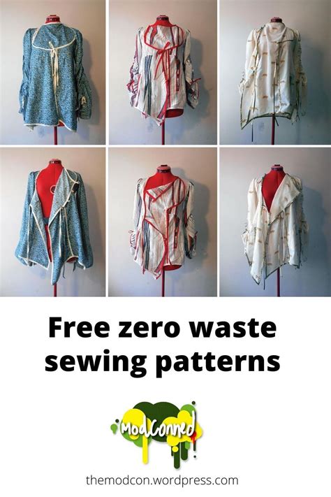 Free Sewing Patterns | Zero waste fashion, Waste clothing, Fashion