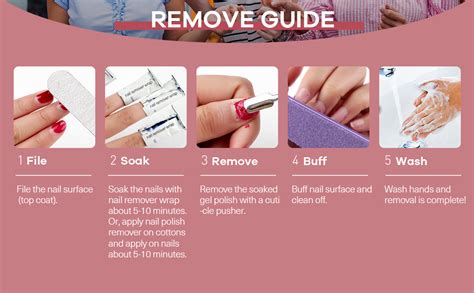 MEFA Gel Nail Kit Nail LED Lamp, Black Pink Gel Nail Polish Kit Soak Off Gel Nail Manicure Tools ...