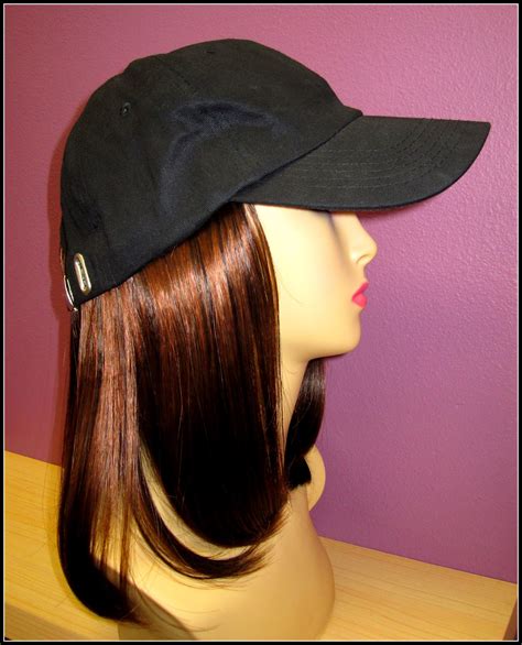 Lynne's Wig Boutique: Baseball Hats with Hair Perfect for Summer