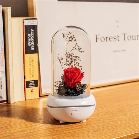 Wireless Aromatherapy Flower Diffuser with 7 Color Lights — Humiii