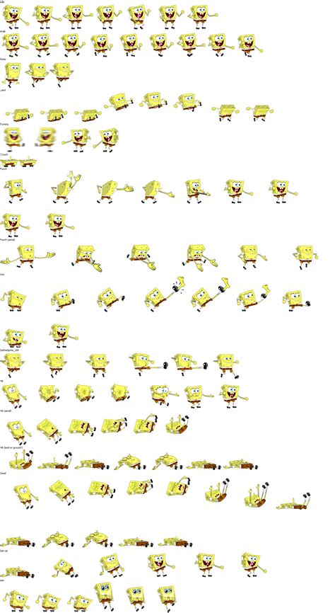 Browser Games - SpongeBob SquarePants: Reef Rumble - SpongeBob - The Spriters Resource