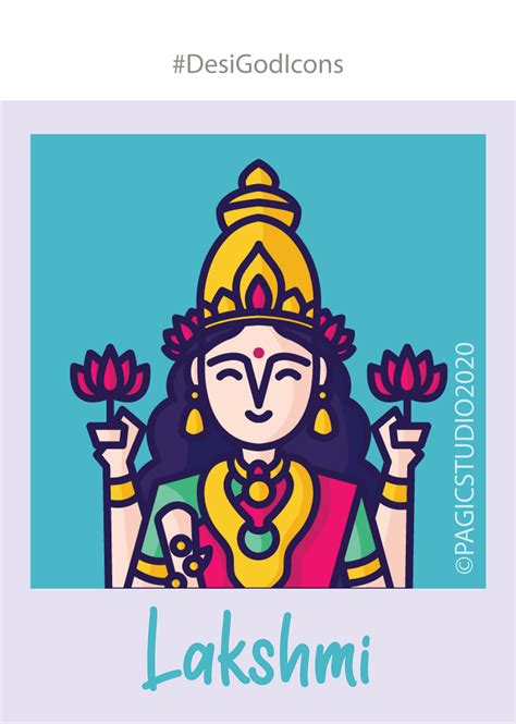 14 Hindu Desi Gods Iconography by Pagic Studio :: Behance