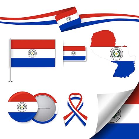 Vectores e ilustraciones de Ondear bandera paraguaya para descargar gratis | Freepik