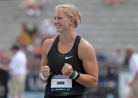 DyeStat.com - News - Maggie Ewen Makes the Most of Her Opportunity, Wins Shot Put Title at USATF ...