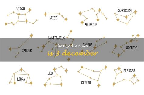 Uncovering The Astrological Sign For 3 December: What Zodiac Sign Does It Belong To? | ShunSpirit