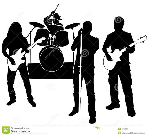 Band clipart black and white, Band black and white Transparent FREE for download on ...