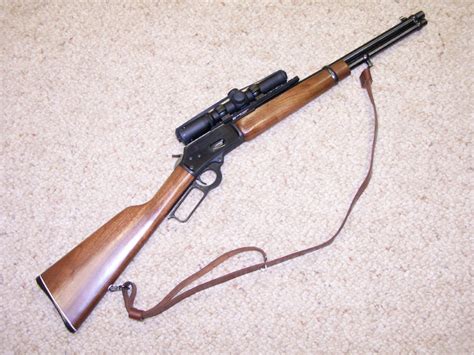 MARLIN / BURRIS MODEL 1894 CARBINE, 357 MAG, BURRIS SCOPE For Sale at GunAuction.com - 10343188