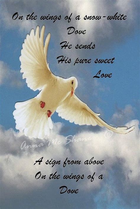 Handmade Christmas Card -On The Wings Of A Dove by AnnaMcShaneSpecialty ...