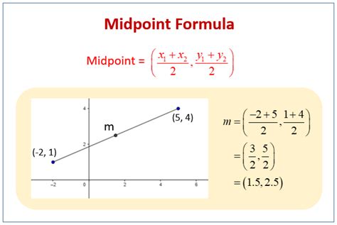 Midpoint Formula in 2020 | Midpoint formula, Math problem solver, Geometry lessons