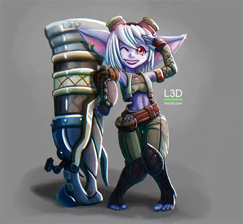 Tristana FanArt by Livius3d on DeviantArt