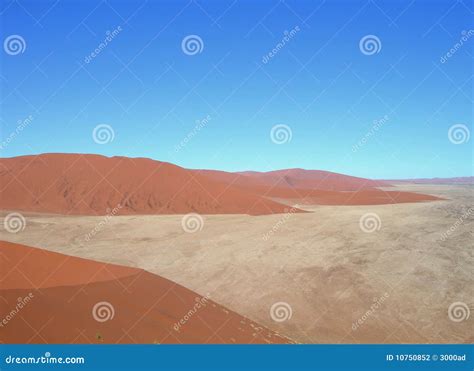 Sand Dunes In The Kalahari Desert Stock Photography - Image: 10750852