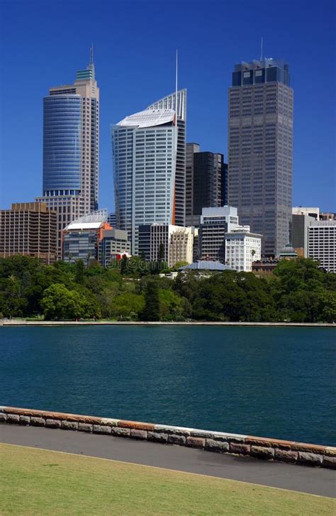 Sydney skyline stock photo. Image of giant, grass, city - 1528630