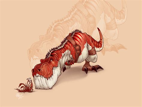 DINO CHARACTERS on Behance