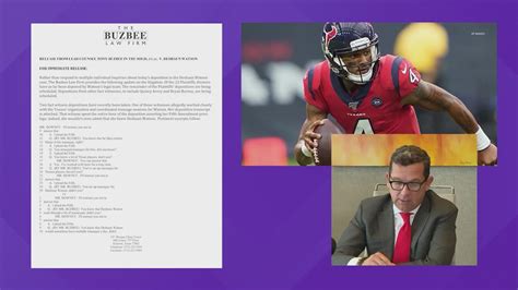 Deshaun Watson sexual misconduct lawsuit deposition details | khou.com