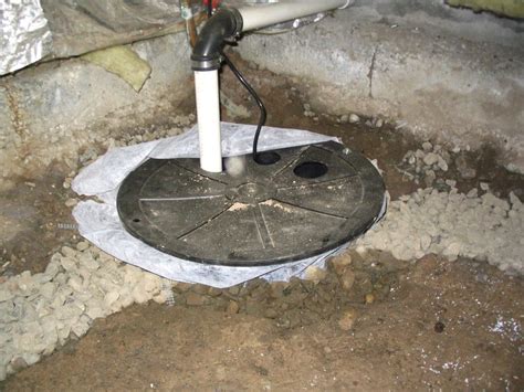 Crawlspace Drainage System & Sump Pump