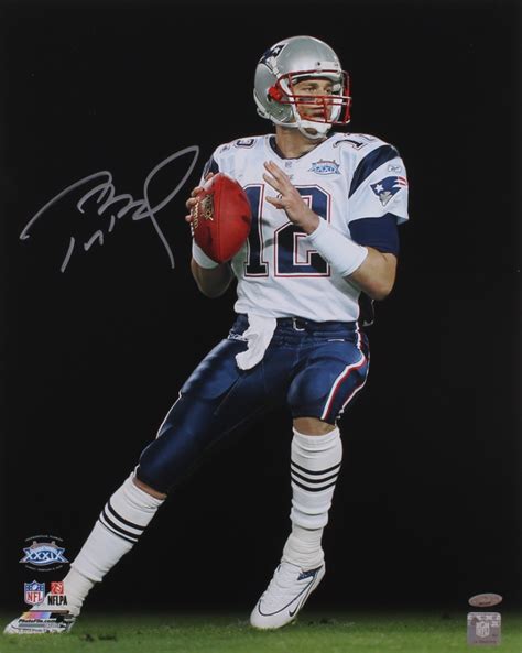 Tom Brady Signed Patriots Super Bowl XXXIX 16x20 Photo (TriStar COA ...