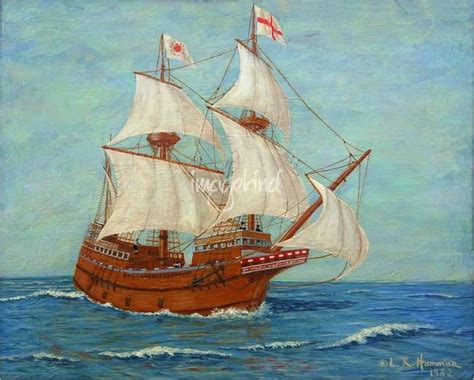 11 best Mayflower images on Pinterest | Ship paintings, Sailing ships and American history