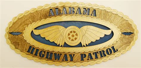 Alabama Highway Patrol Large Oval Wall Tribute Free Shipping - Etsy