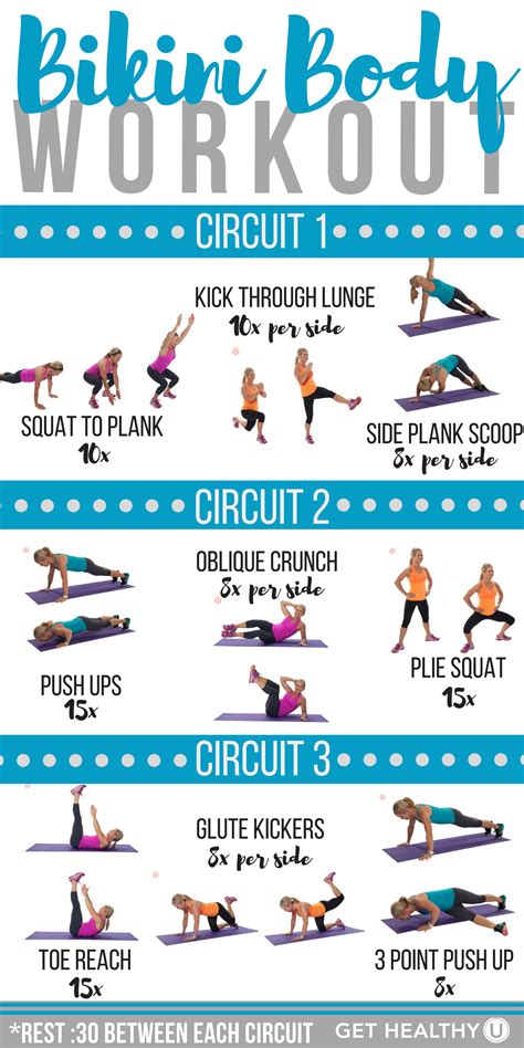 Warm up with one of these non-running cardio workouts, then do each of ...