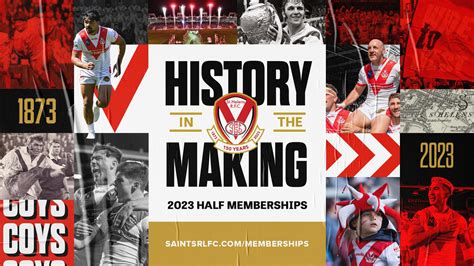 2023 Half Memberships | St.Helens R.F.C.