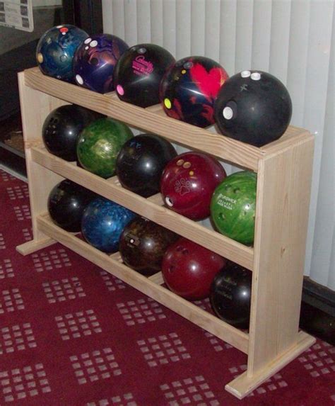 PBR-15 Bowling Ball Rack - Loaded Prototype | Bowling ball yard art, Bowling ball art, Diy bowling