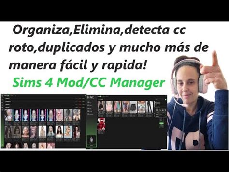 Cómo Puedo Organizar mi CC Tutorial Programa Manager Mod | Los Sims 4 - YouTube