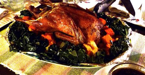 100 Mile Radius: Roast Duck with Apple Gravy, Sweet Potato Apple ...