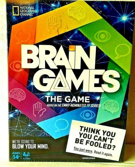 Brain Games National Geographic Edition Age 14+ NEW #BuffaloGames ...