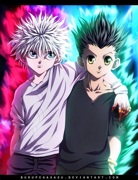 Hunter X Hunter - Killua Gon | Hunter anime, Hunterxhunter killua ...