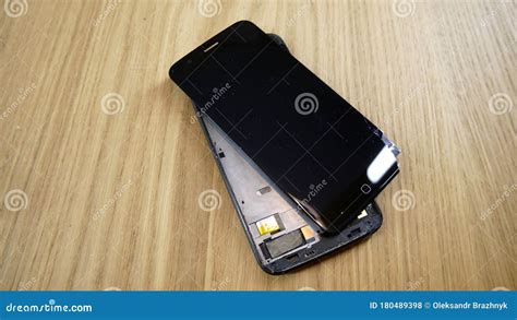 Mobile Phone Repair. Touchscreen Replacement Stock Photo - Image of digital, communications ...