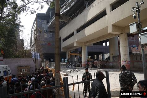 Delhi news: Gokulpuri metro station boundary wall collapses, one critically injured