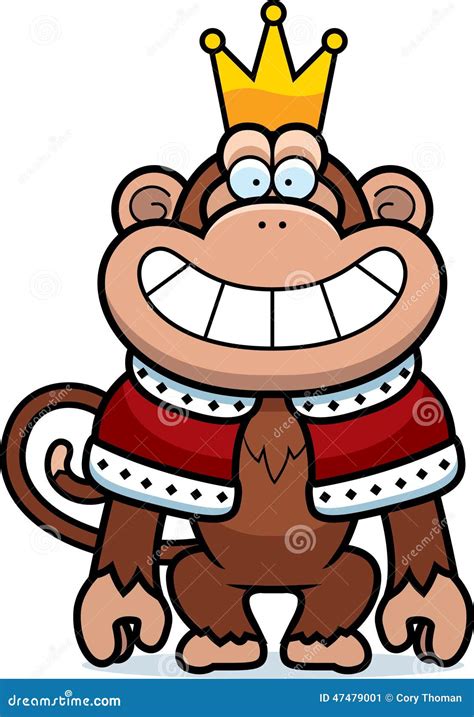 Cartoon Monkey King stock vector. Image of illustration - 47479001