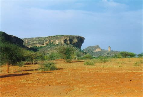 The Bandiagara Escarpment changes shape from one moment to the next - A Picture from Dogon ...