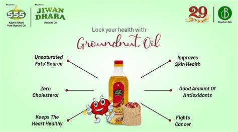 Benefits of Groundnut Oil - Bhushan OilsBhushan Oils