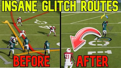 ⚠️7 Overpowered Glitch Routes⚠️ That SCORE INSTANT TOUCHDOWNS! Best Plays Madden NFL 23 Offense ...