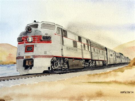 Train Watercolor at GetDrawings | Free download