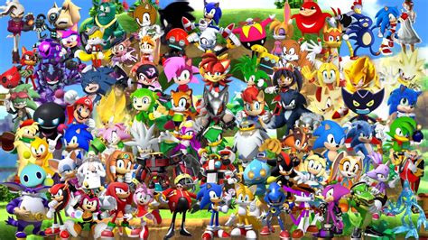 Ultimate Sonic the Hedgehog Characters by Jyadenbailey on DeviantArt