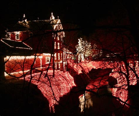 Clifton Mill Christmas Lights - Ohio Girl Travels