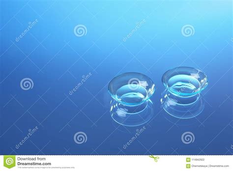 Contact Lenses On Background Stock Photo - Image of acuity, nearsighted: 114942922