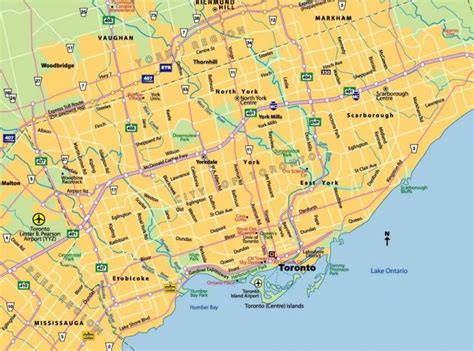 Toronto Tourist Attractions Map - Best Tourist Places in the World