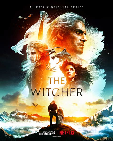 The Witcher by Marco D'Aleo - Home of the Alternative Movie Poster -AMP-