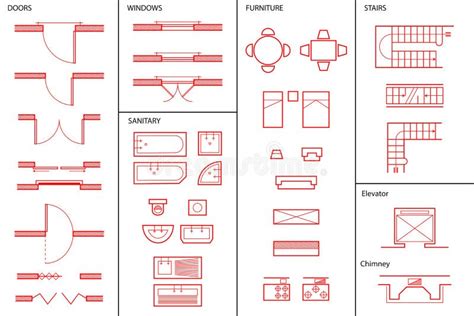 Architectural Symbols Stock Illustrations – 3,712 Architectural Symbols Stock Illustrations ...