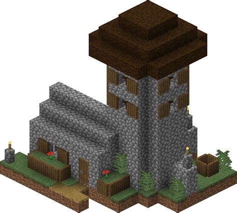 Minecraft Village Church Blueprints