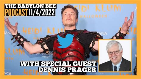 The Babylon Bee Podcast: Dennis Prager and The Great Twitter Meltdown