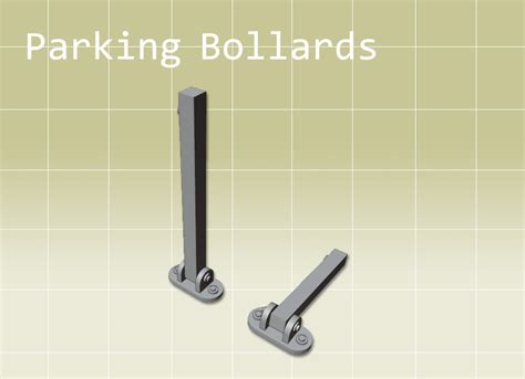 Parking Bollard x 2