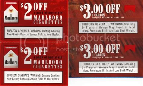 MARLBORO CIGARETTE COUPONS $10.00 SAVINGS FREE S/H | eBay