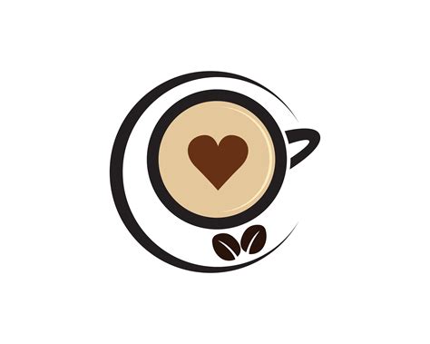 Coffee cup Logo Template vector icon 626834 Vector Art at Vecteezy