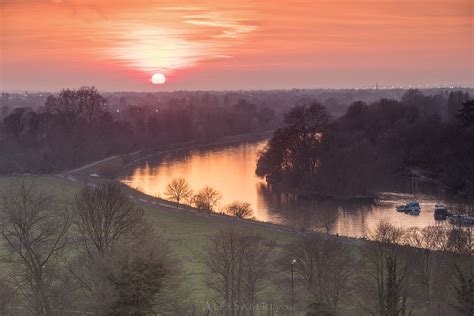 Richmond Hill sunset photograph